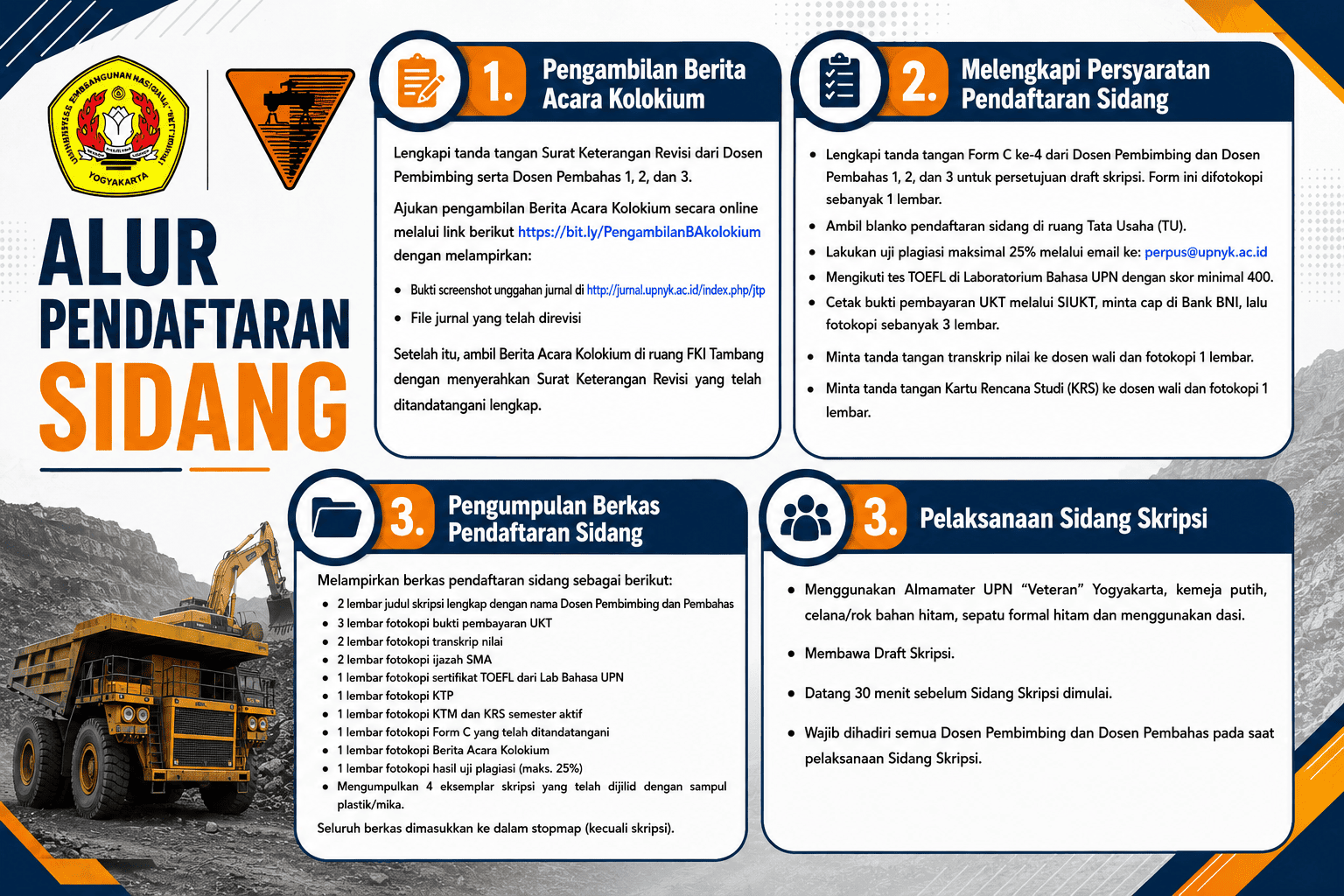 Alur Pendaftaran Sidang Skripsi