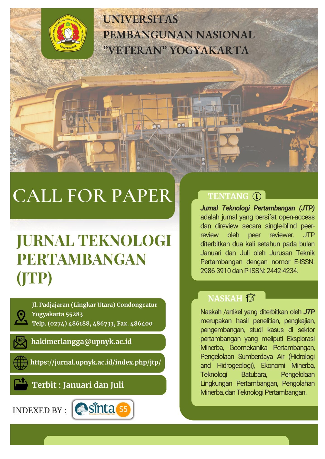 Jurnal Teknik Pertambangan